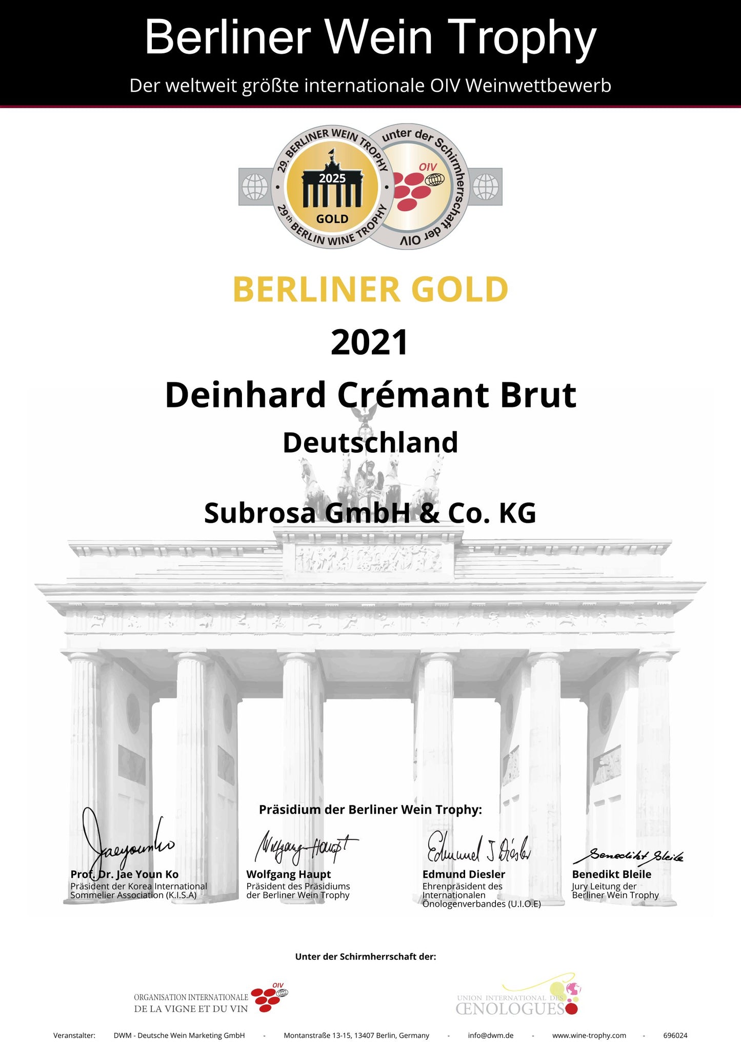 Crémant 2021 brut