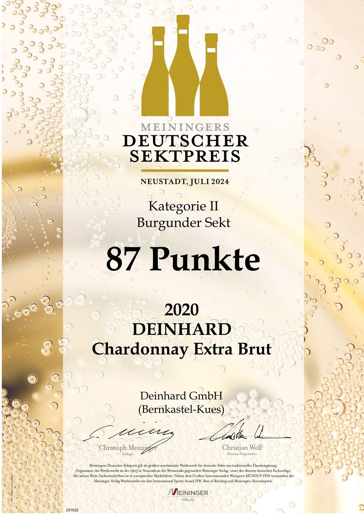 Chardonnay 2020 extra brut