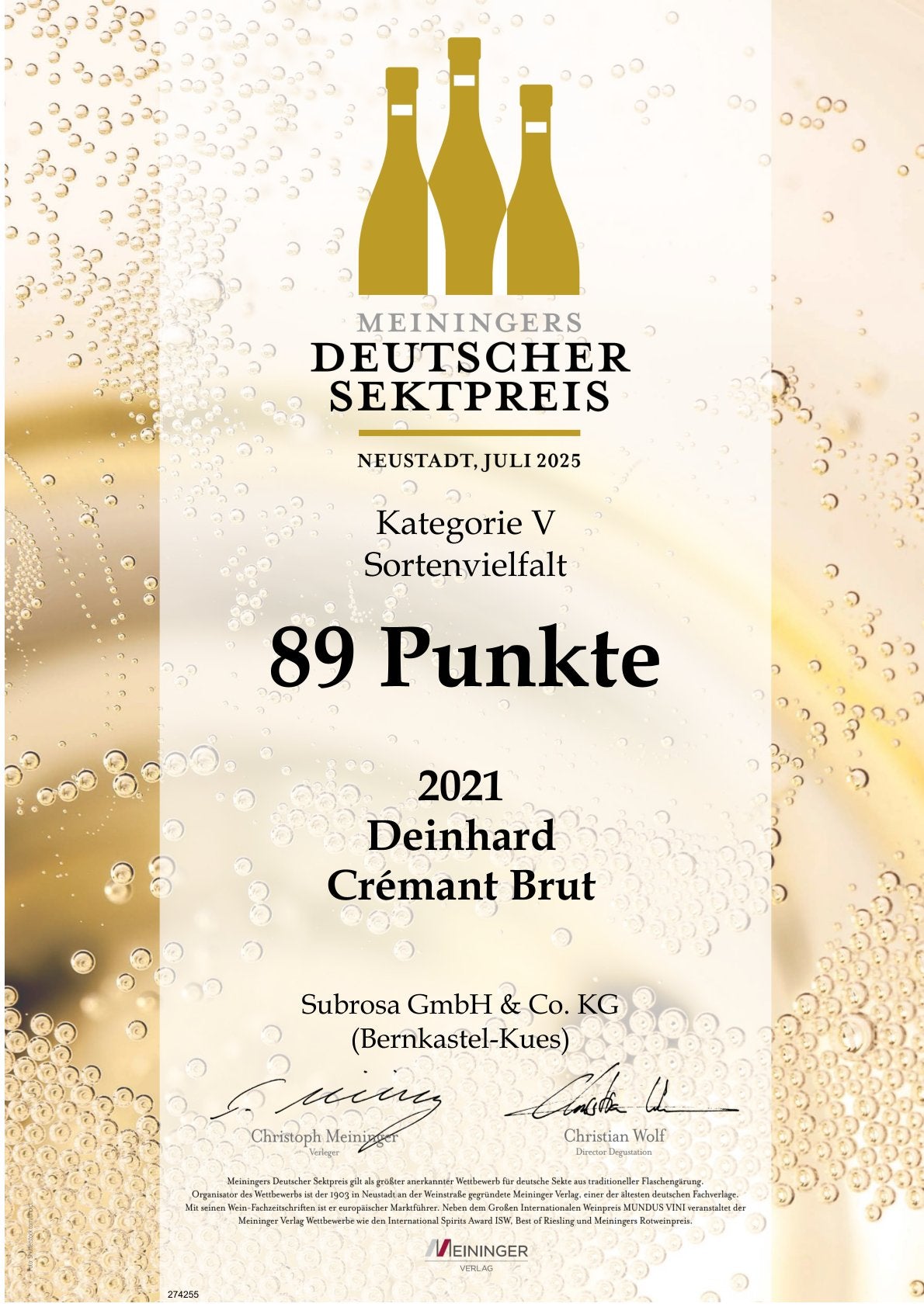 Crémant 2021 brut